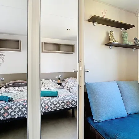 Mobil-home Cl 14 A - La Carabasse - Siblu Avec Piscine مكان تخييم فيا
