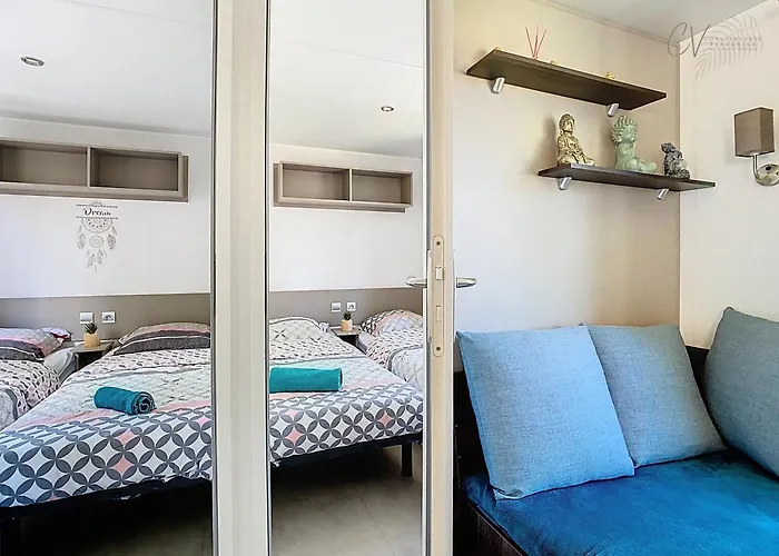 Mobil-home Cl 14 A - La Carabasse - Siblu Avec Piscine Payante Camping Vias